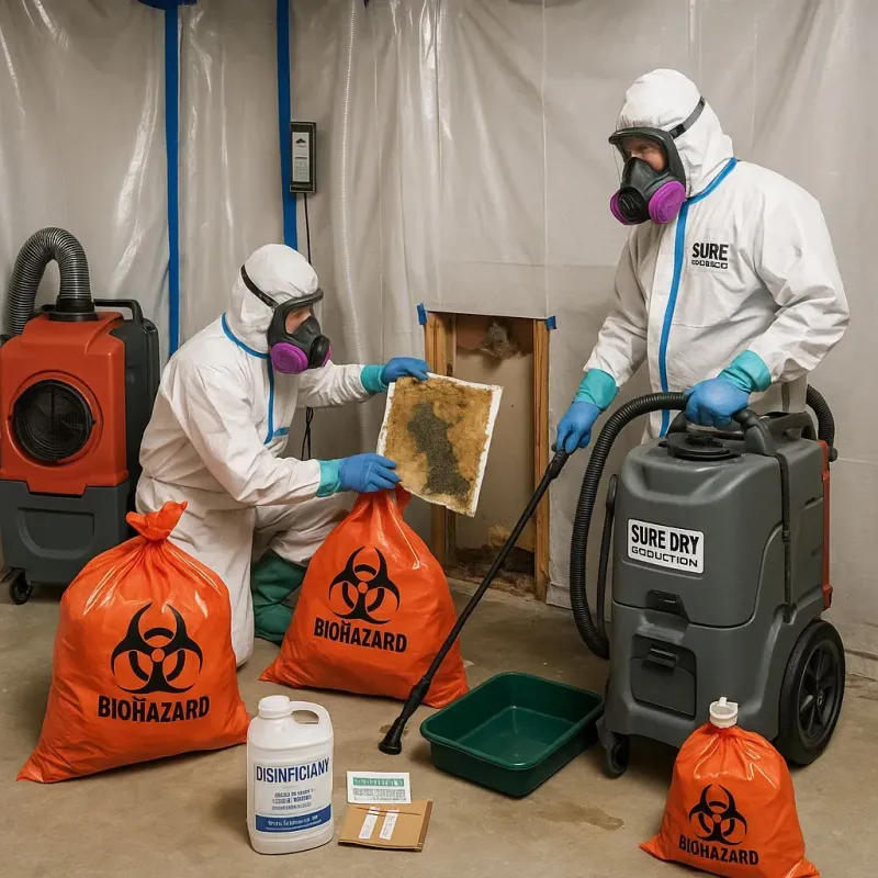 Contaminated Water Handling Protocols process in North Prairie, WI